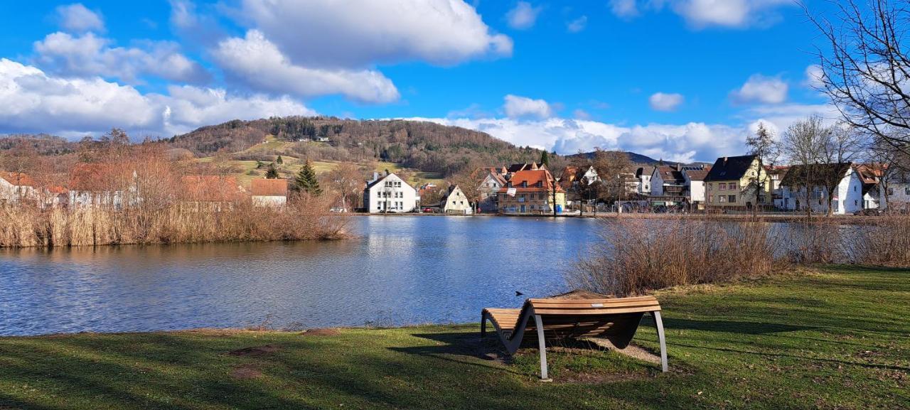Fewo Hafner "Zuhause Mit Ausblick" Schnaittach Buitenkant foto