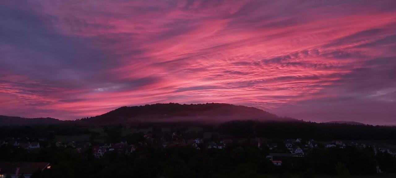 Fewo Hafner "Zuhause Mit Ausblick" Schnaittach Buitenkant foto