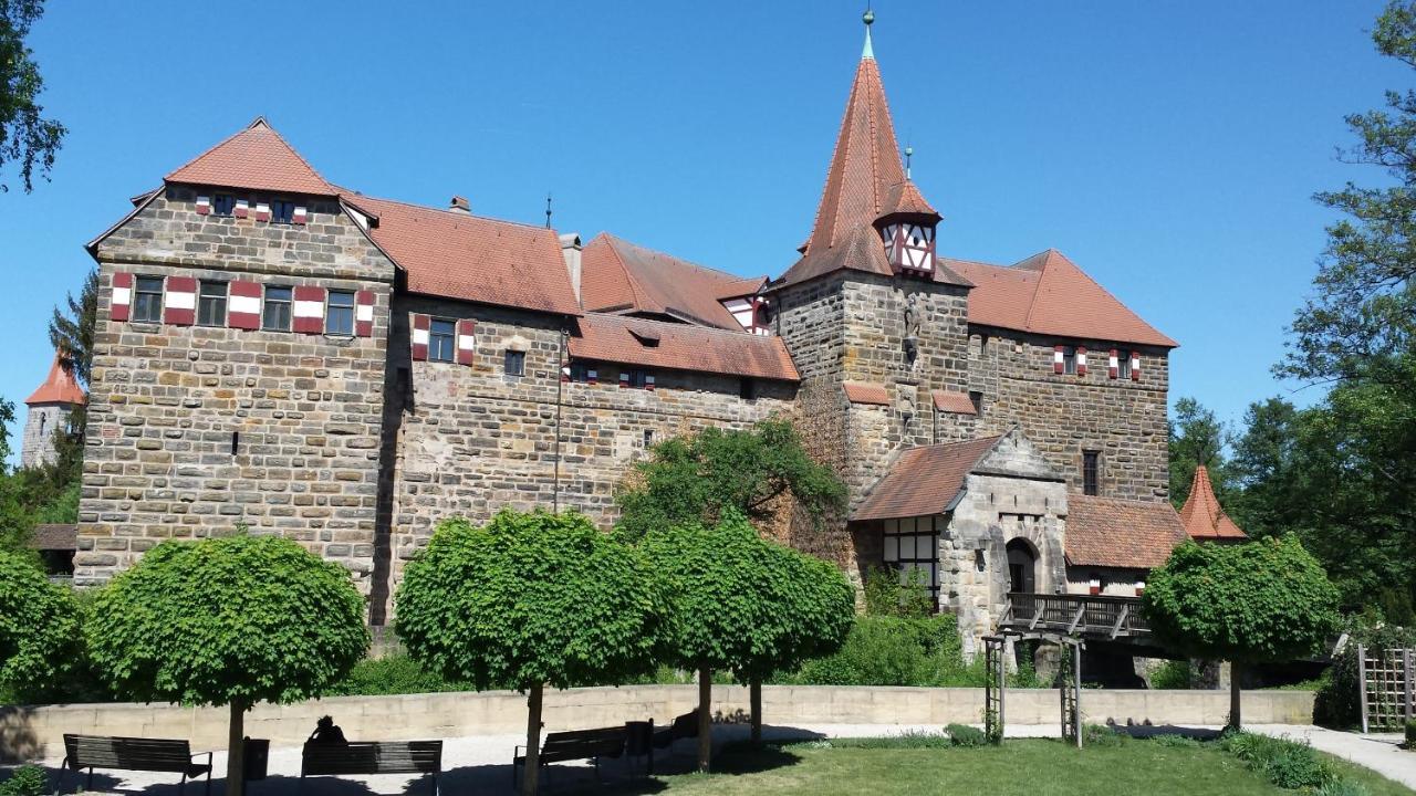 Fewo Hafner "Zuhause Mit Ausblick" Schnaittach Buitenkant foto